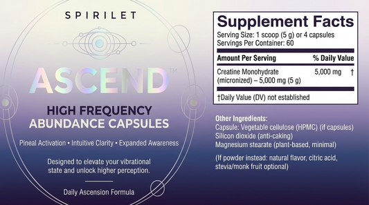 Spirilet™ Ascend: High Frequency Abundance Capsules