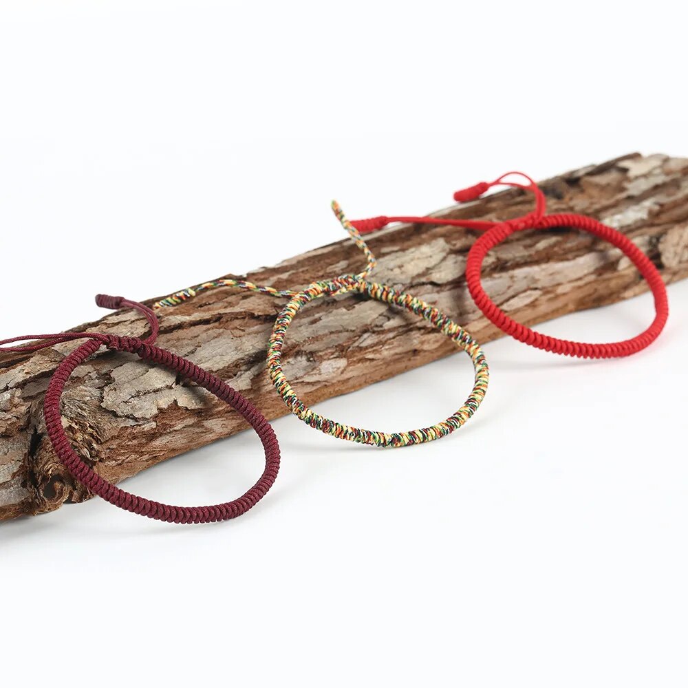 Red String Buddha Bracelet