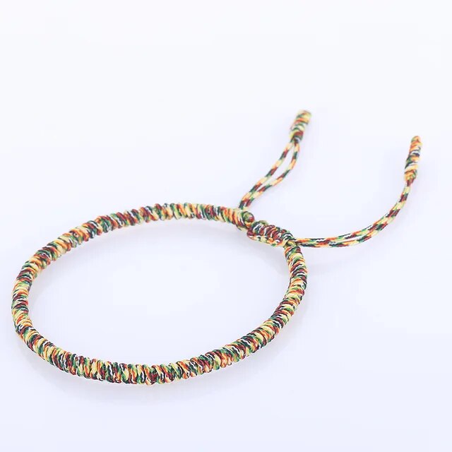 Red String Buddha Bracelet