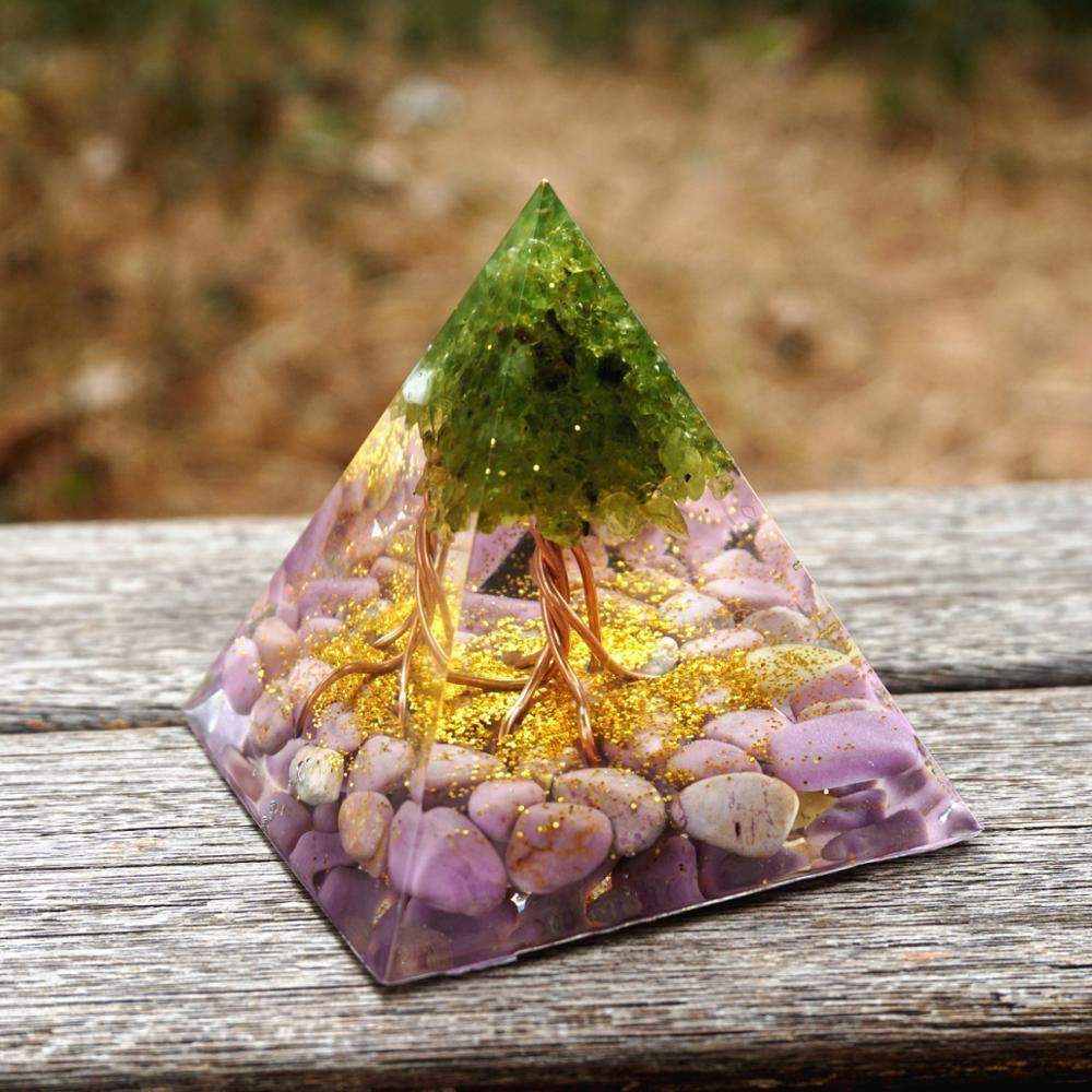 Orgone Abundance Pyramid