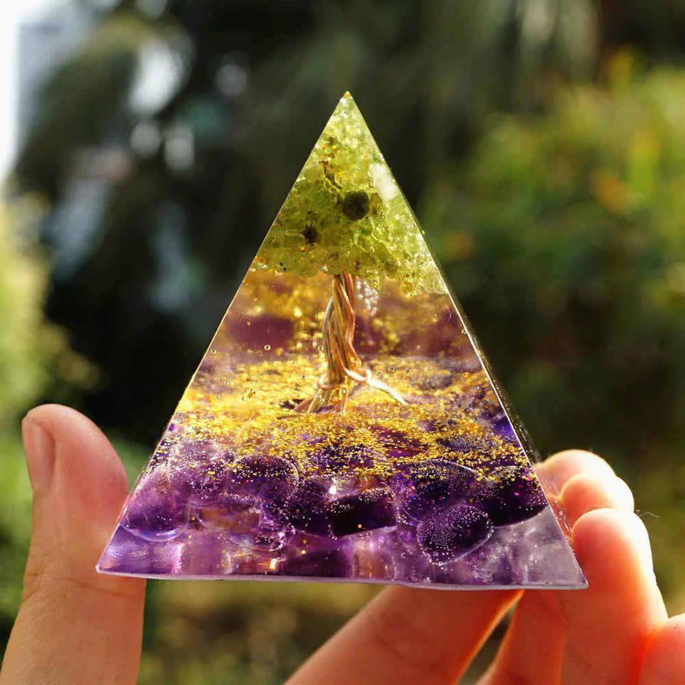 Orgone Abundance Pyramid