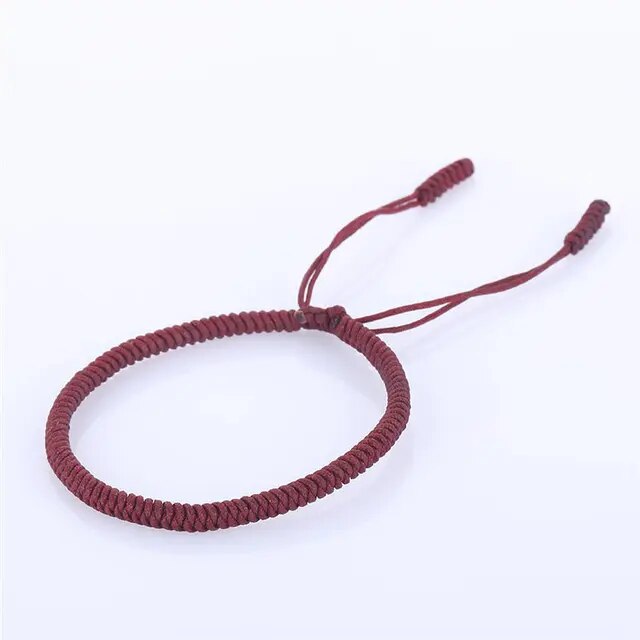 Red String Buddha Bracelet Set